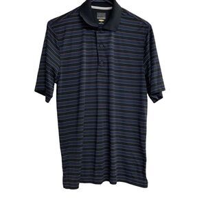 GREG NORMAN, Men’s Play Dry, golf/polo shirt, Size S/P, Black, 100% polyester,